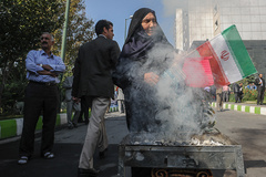  مراسم استقبال از گروگان‌های آزاد شده از لیبی در سازمان هلال احمر